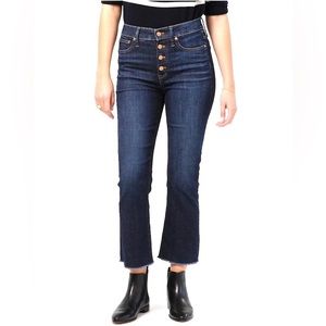 J. Crew Billie Demi Boot Crop Jeans Size 26